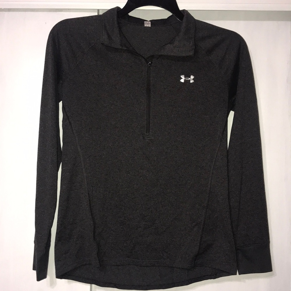 dark grey under armour quarter zip